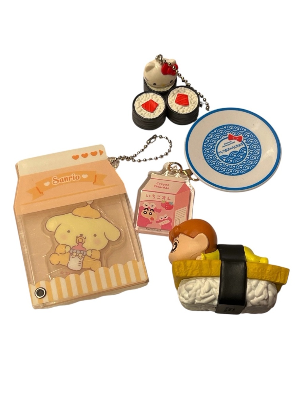 Assortment  of Japanese Keychains